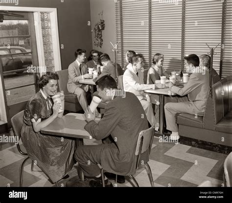 1950s malt shop pics.